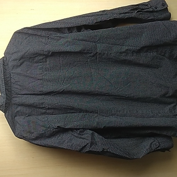 Tommy Hilfiger 1X Women's Blue w White Dots Blouse - Picture 4 of 5